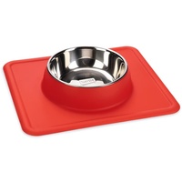 Karlie Silikon INOX Napf Dex 350 ml rot