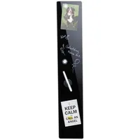 Relaxdays Magnettafel, beschreibbar, inkl. 3 Magnete & Stift, abwischbar,
