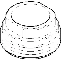 Dornbracht Mutter 092310065-08 platin