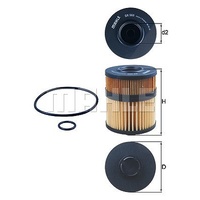 Mahle Ölfilter OX 563D