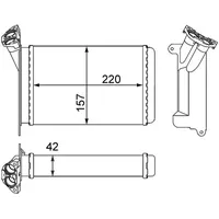Mahle Wärmetauscher Innenraumheizung