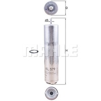 Mahle Kraftstofffilter