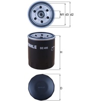 Mahle Ölfilter OC 495