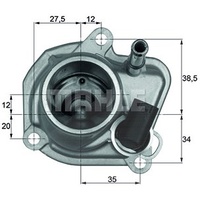 Mahle TI 29 87 Thermostat Kühlmittel mit Dichtung u.a.