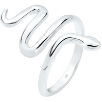 Elli Ring Damen Schlange Geschlungen Statement in 925 Sterling