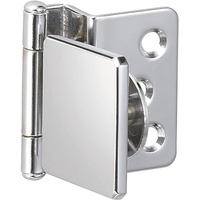 LAMP ®Glastürscharnier GH34-8CR-K, Glas, 4-6 mm; 38x38 mm, Stahl