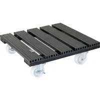 Wagner Pflanzenroller WPC 38,5 x 38,5 cm anthrazit