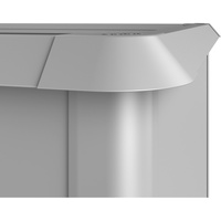 Biohort Schneckenschutz für Hochbeet 1x0,5 silber
