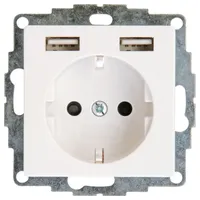 Kopp 406929008 HK07 PURE Abdeckrahmen 2fach reinweiß