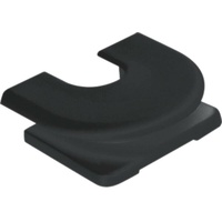 Jung 11SW Kabel-, und Kanal-Einführung f. Aufputz-Kappen Schwarz