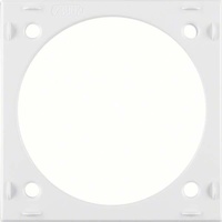 Berker Aufbau-Distanzring, Integro Flow/Pure, polarweiß glänzend