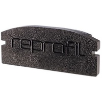 Deko-Light Reprofil Endkappe F-AU-01-15, 21 mm, 2 Stück, schwarz