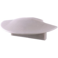 Deko-Light Reprofil Endkappe F-ET-01-10, 25 mm, 2 Stück, grau