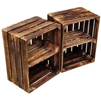 Teramico Holzkiste 50 x 40 x 30 cm 2-tlg.