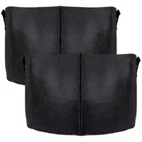 Intirilife Pflanzsack Schwarz, Textil, 40x60 cm Gartenzubehör