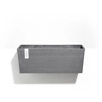 Ecopots Pflanztopf Bruges Hängend Grau 55 cm x 20