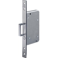 BKS Schiebetür-Einsteckschl.0393 STA silber ktg.20/55mm m.Springg.u.Auslösek