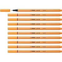 Stabilo - Fineliner - point 88-10er Pack - papaya