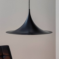 GUBI Semi Pendelleuchte, - ø47 cm, schwarz