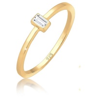 ELLI PREMIUM "Topas Weiß 925 Sterling Silber" Gr. 58,