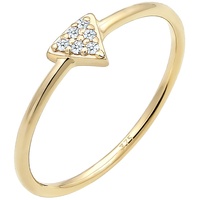 Elli DIAMONDS Dreieck Geo Diamanten (0.03 ct.) 375er Gelbgold