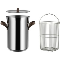 Alessi edo Schälchen, Edelstahl, Weiß, one Size