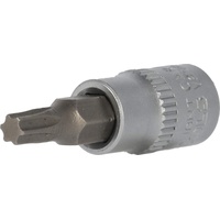 BRILLIANT TOOLS 1/4 Torx-Bit-Stecknuss, mit Stirnlochbohrung, TB25