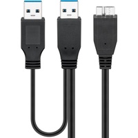 Goobay 95746 USB 3.0 Dual Power SuperSpeed Kabel