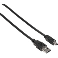 Hama USB-2.0-Anschlusskabel A-Stecker - mini-B-St. B5 Pin, 1,80 m