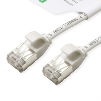 ROLINE GREEN U/FTP Patchkabel Kat.6A (Class EA), LSOH, slim,
