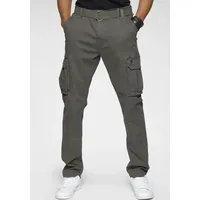 H.I.S. H.I.S Cargohose (Set, 2% tlg mit abnehmbarem Gürtel),