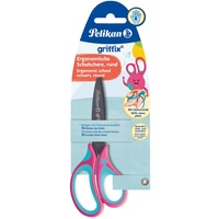 Pelikan griffix Schulschere rund für Rechtshänder, LovelyPink