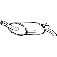 BOSAL Endschalldämpfer 200-785