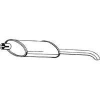 BOSAL Endschalldämpfer 185-021