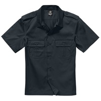 Brandit Textil Brandit US Hemd kurzarm schwarz, Größe 5XL