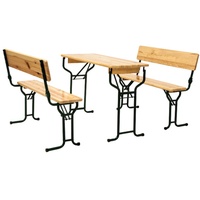 Fun Star Bierzeltgarnitur 3-tlg. Tisch 110 x 50 cm