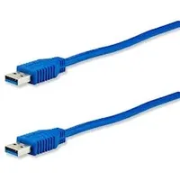 E+P Elektrik USB3.0 Verbindungskabel AA 1,5m,blau CC303
