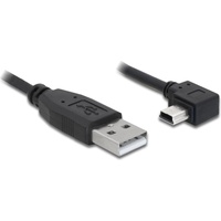 DeLock USB-Kabel USB 2.0 USB-A Stecker, USB-Mini-B Stecker 5.00m