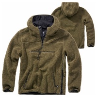 Brandit Textil Teddy Worker Jacke Olive M