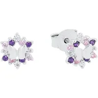 Prinzessin Lillifee Ohrstecker Prinzessin Lillifee Silber 925 rhodiniert Lila