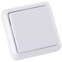 Schrack Elso 221604 Universal-Schalter 10A FASHION IP44 UP-Universalschalter, reinweiß