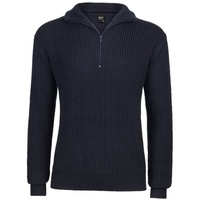Brandit Textil Marine Troyer Pullover Navy S