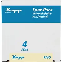 Kopp 581601056 Rivo Universalschalter (Aus- und Wechselschalter),581601056