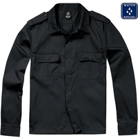 Brandit Textil Us Langarmhemd Black 3XL