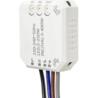 Sygonix SY-4697884 Unterputz Dimmer Geeignet für Leuchtmittel: Halogenlampe, LED-Lampe,
