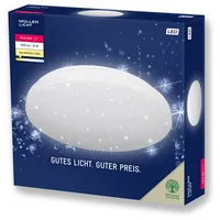 Müller-Licht 21000073 Reva Star 30 Round LED-Deckenleuchte 18W Weiß