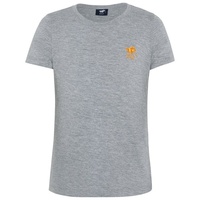 Polo Sylt T-Shirt mit gesticktem Logo-Symbol grau 158-164cm 13-14J