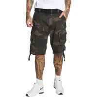 Brandit Textil Savage Vintage Cargo-Shorts Darkcamo L