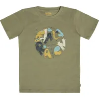Fjällräven Kinder Forest Findings T-Shirt (Größe 122, gruen)