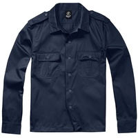 Brandit Textil Us Langarmhemd Navy M